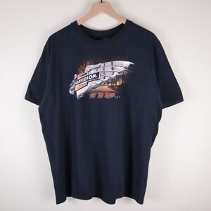 Harley Davidson Hit The Road North Canton Ohio Shirt Adult XL 23x28.5
